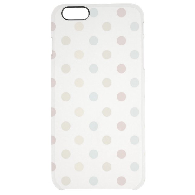 Pale Polka Dot Uncommon iPhone Case (Back)
