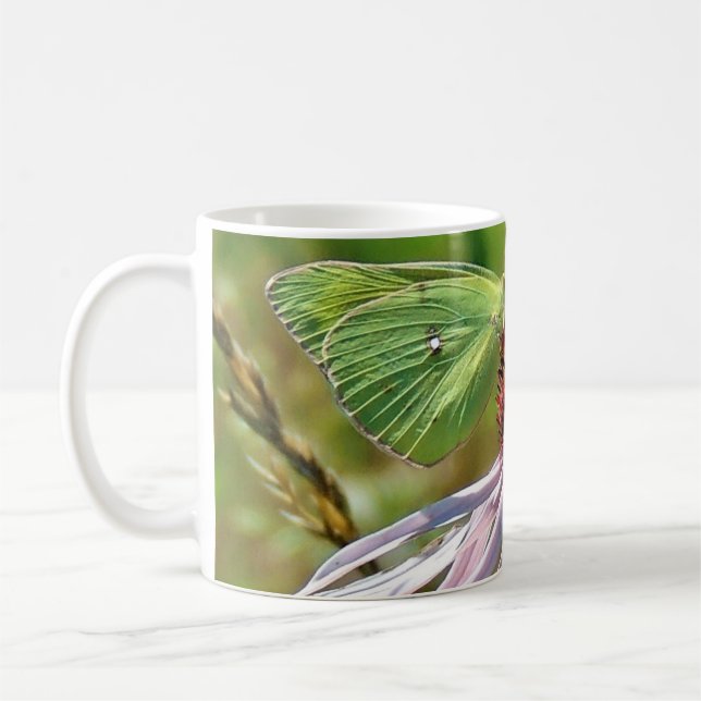 Pale Purple Coneflower  Coffee Mug (Left)