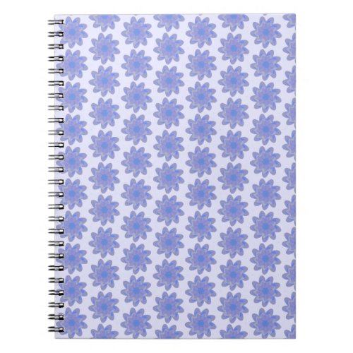 Pale Purple floral spirogrph Notebook