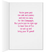 PALE PURPLE GREEN RED (EDITABLE) Sweet 16 Birthday (Inside (Right))