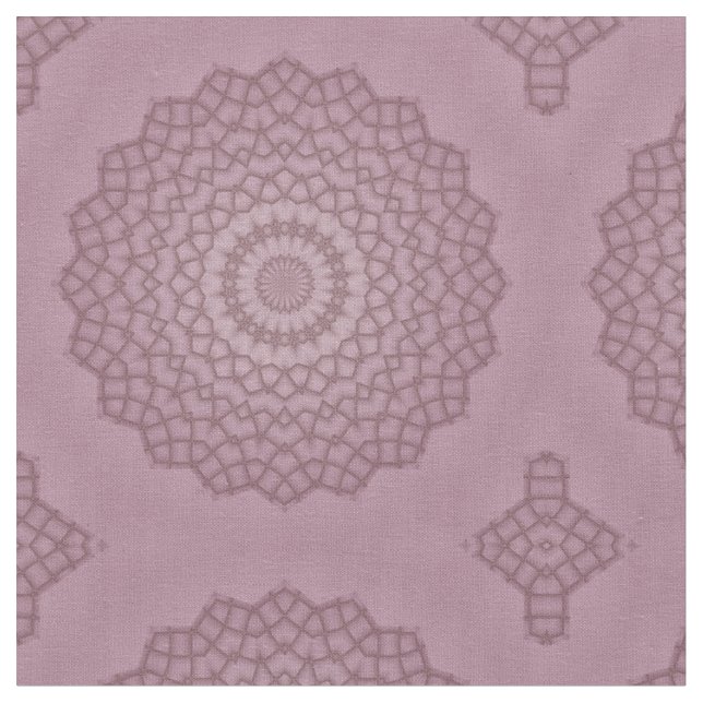 Pale Purple Pattern 3 Fabric (Close Up)