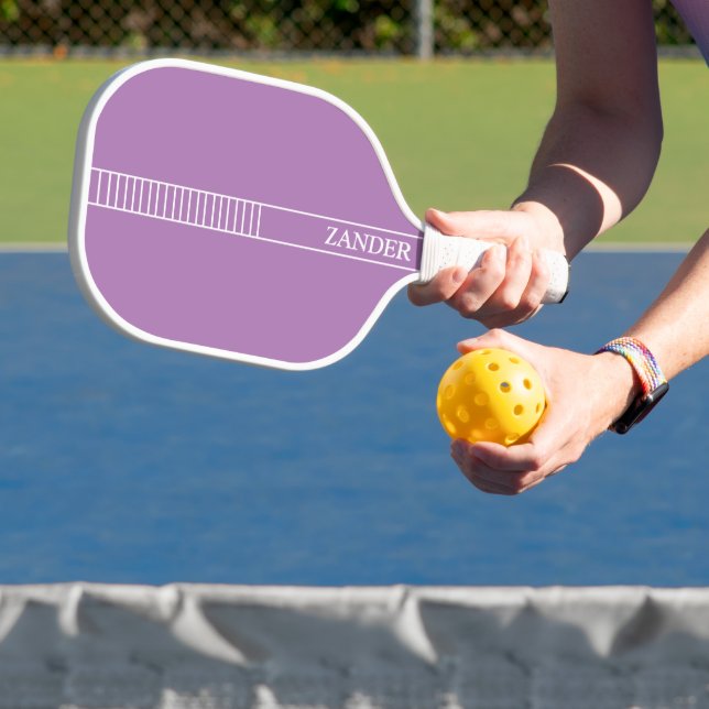 Pale Purple Personalized Pickleball Paddle (Insitu)