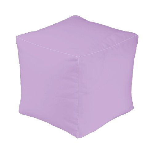 Pale Purple Pouf