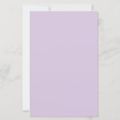 Pale Purple Professional Unique Classical Own Name (Back)