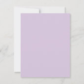 Pale Purple Professional Unique Classical Own Name (Back)