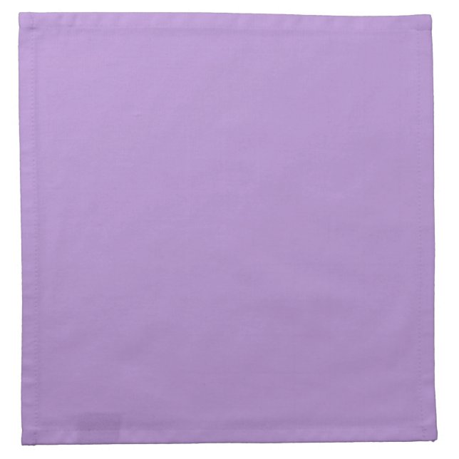 Pale Purple (solid color)  Cloth Napkin (Front)