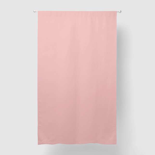 Pale Red Blackout Curtains (Front)