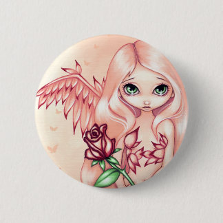 "Pale Rose" Button