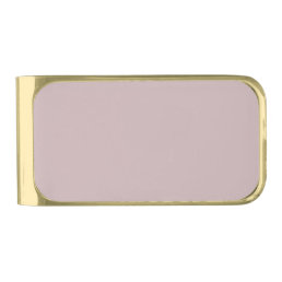 Pale Rose Gold Gold Finish Money Clip