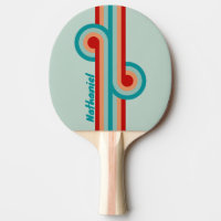Pale Seaglass Stripe Loop with Name