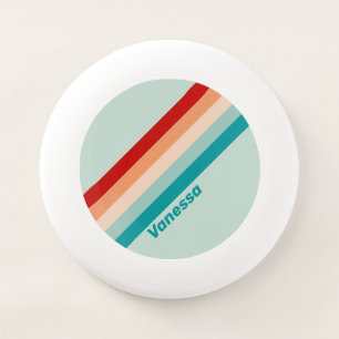 Pale Seaglass Striped with Name Wham-O Frisbee