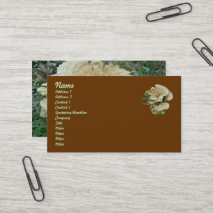 Pale Shelf Fungus Coordinating Items Business Card