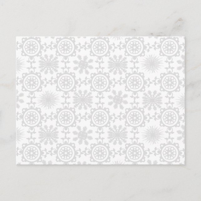 Pale Snowfill Postcard (Front)