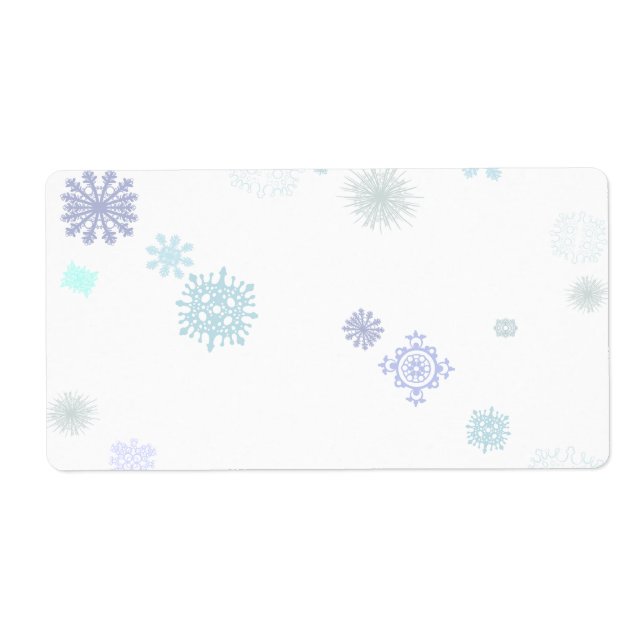 Pale Snowflakes Label (Front)
