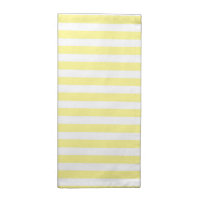 Pale Yellow and White Stripes