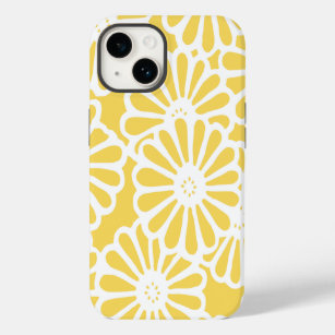 Pale Yellow Asian Moods Floral Case-Mate iPhone 14 Case