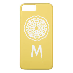Pale Yellow Asian Moods Mandalla iPhone 8 Plus/7 Plus Case