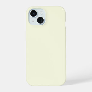 Pale Yellow   iPhone 15 Case