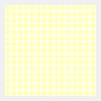 Pale Yellow Plaid, Tartan or Gingham Pattern
