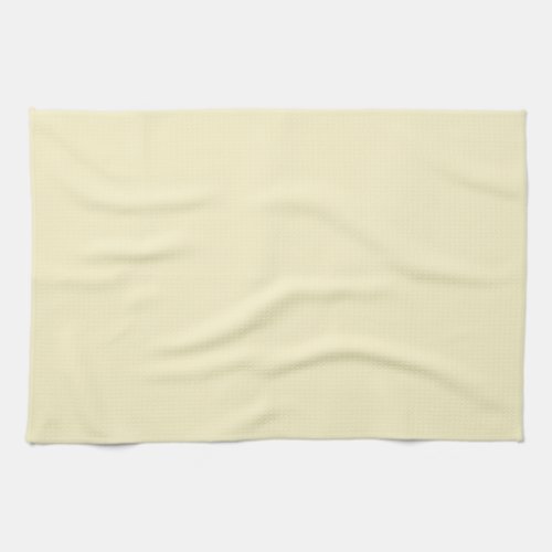 Pale Yellow Solid Color _ Colour _ Hue _ Shade Kitchen Towel