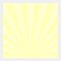 Pale Yellow Sunrise Rays Sunbeam Lines or Fan