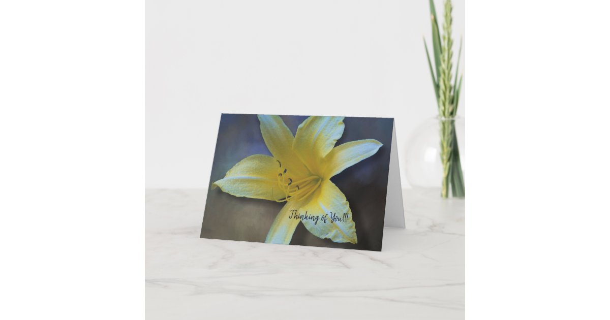 pale yellow watercolor1-18 greeting card | Zazzle