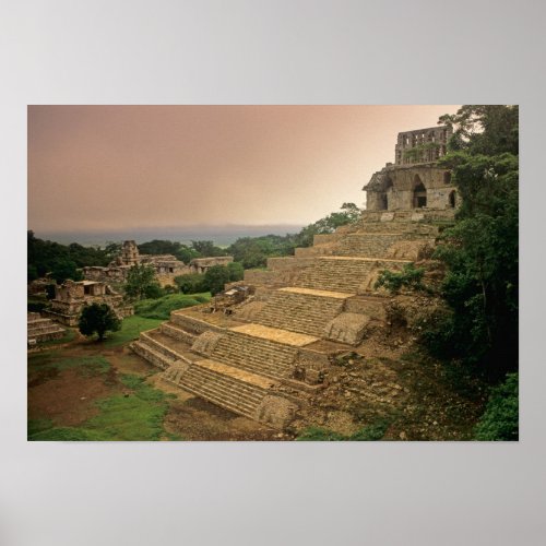 Palenque Chiapas Mexico Maya Poster