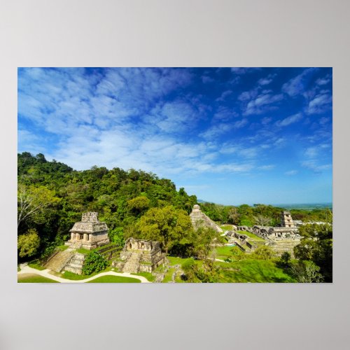 Palenque View Poster