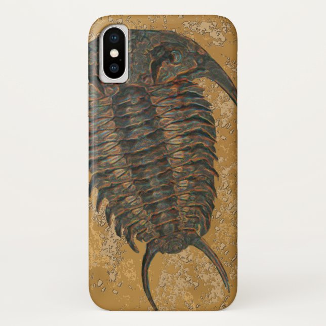 "Paleo-chic" Ceraurus Fossil Trilobite Case-Mate iPhone Case (Back)