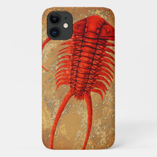 "Paleo-chic" Paraceraurus Fossil Trilobite iPhone 11 Case