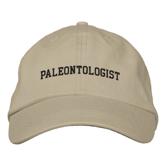 Paleontologist Embroidered Hat