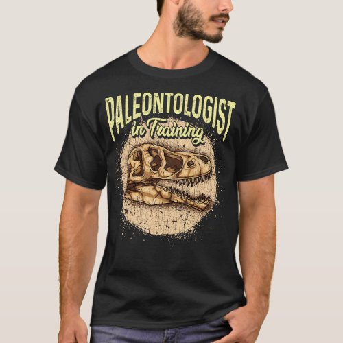 Paleontologist In Training Future Dinosaur Hunter T_Shirt
