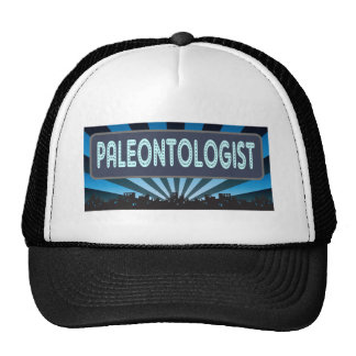 Paleontologist Hats and Paleontologist Trucker Hat Designs