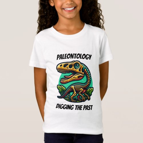 Paleontology Digging the Past T_Shirt