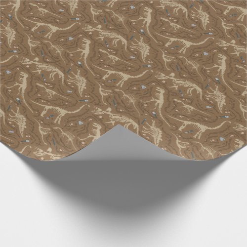 Paleontology Wrapping Paper