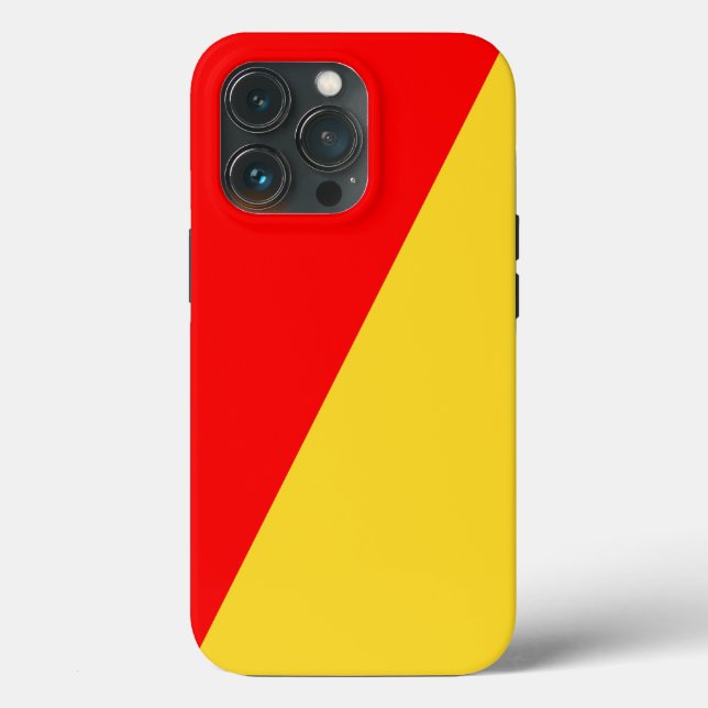 Palermo city flag italy symbol Sicily sicilia ital Case-Mate iPhone Case (Back)