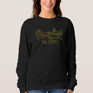 Palermo City Italy souvenir gift for men women Pre Sweatshirt