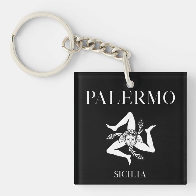 Palermo Sicilia Keychain (Front)