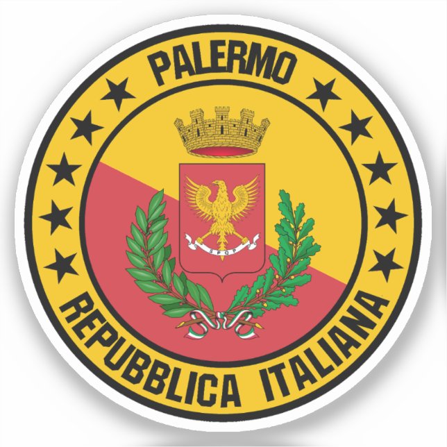 Palermo                                            sticker (Front)