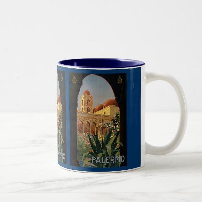 Palermo Two-Tone Coffee Mug (Right)