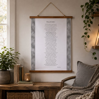 Palesong Poetry Hanging Tapestry