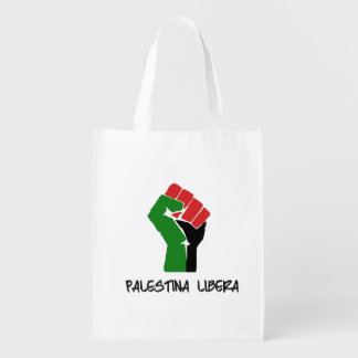 Palestina Libera Grocery Bag