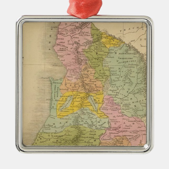 Palestine 3 metal ornament (Front)