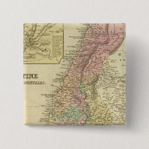 Palestine & Adjacent Countries Button