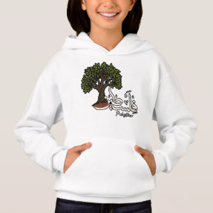 Palestine Arabic word with Palestinian Olive Tree  Hoodie