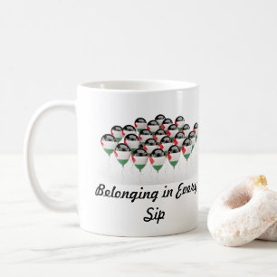 Palestine Balloons Mug - Belonging in Every Sip 