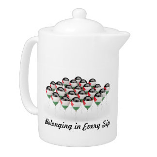 Palestine Balloons Teapot