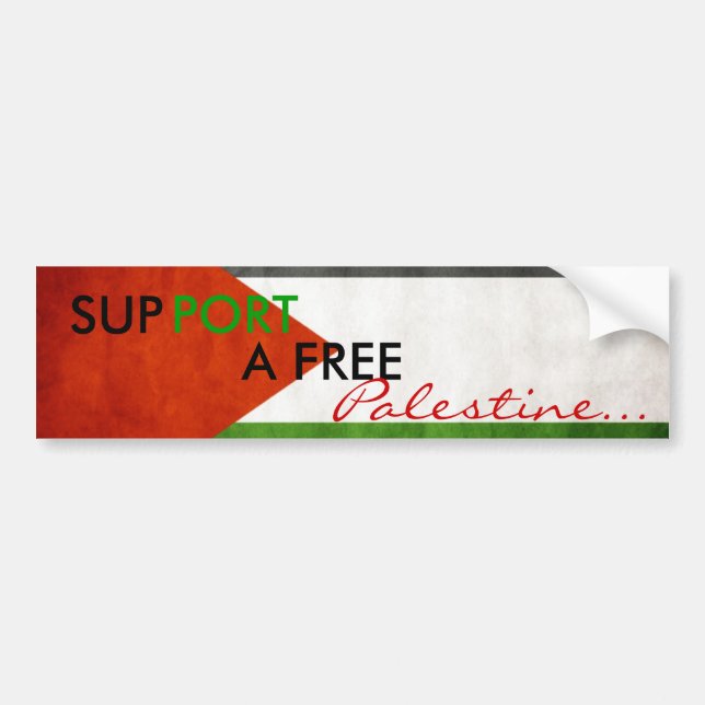 Palestine Bumper sticker (Front)