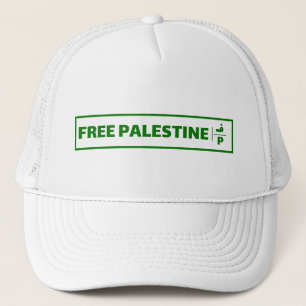 Palestine car registration plate - Free Palestine. Trucker Hat