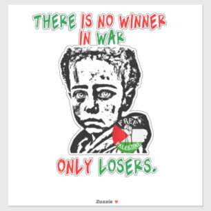 Palestine Car Sticker, Flag of Palestine Decal, Ar Sticker